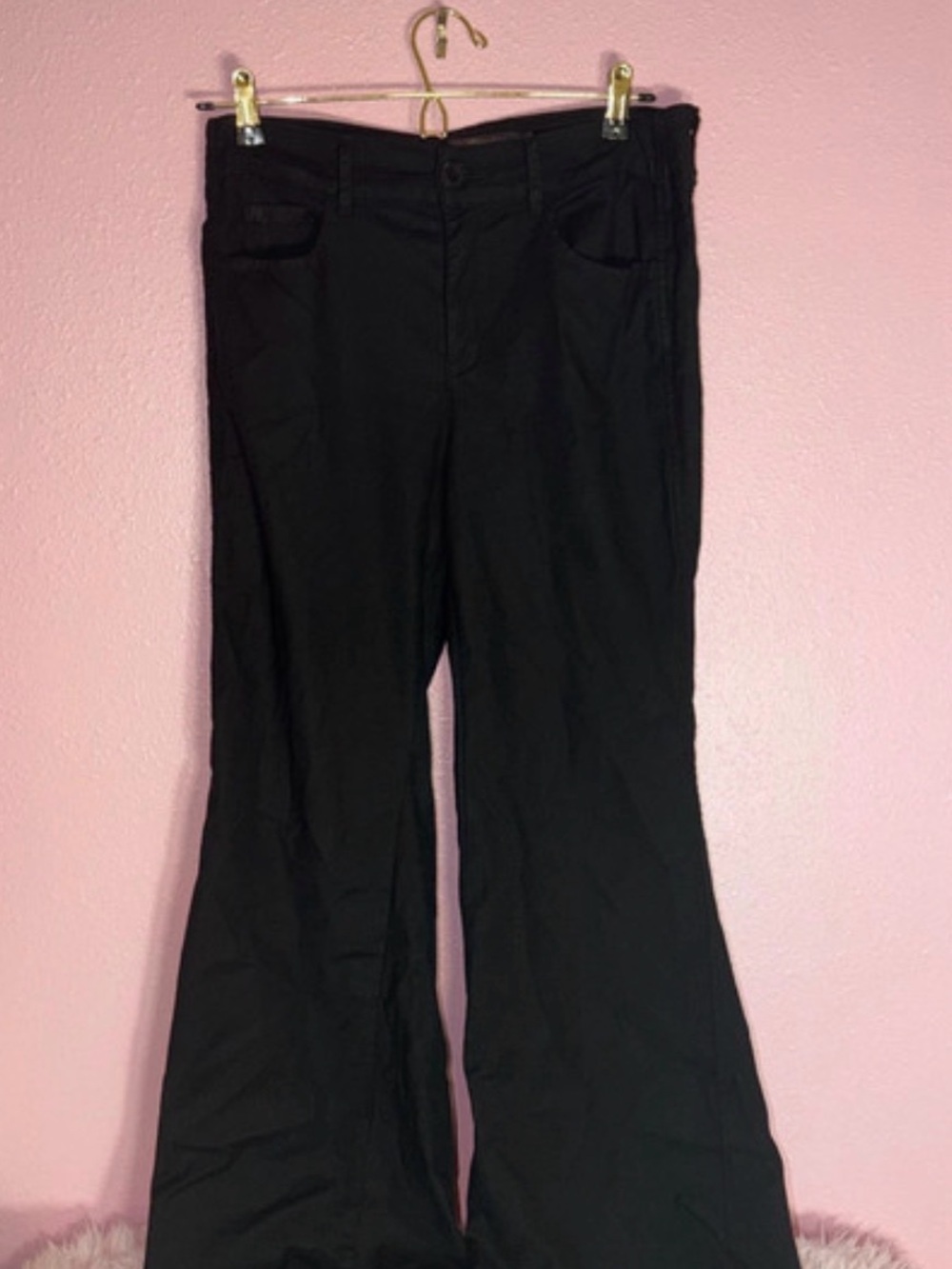Level 99Classic Black Women's Flared Pants